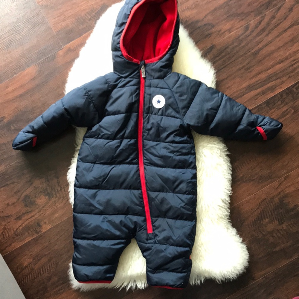 Converse Navy winter warm one-piece 6 months